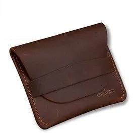 100% Genuine Cow Leather Men's Splice Purse Fashion Short Wallets