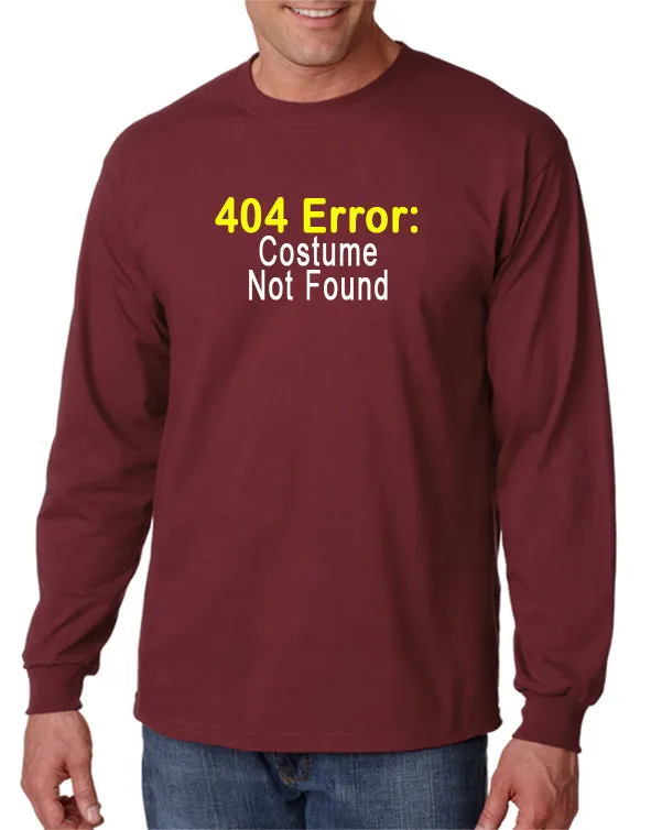 404 Error: Costume Not Found T-shirt