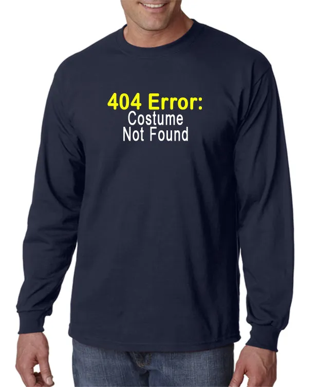 404 Error: Costume Not Found T-shirt