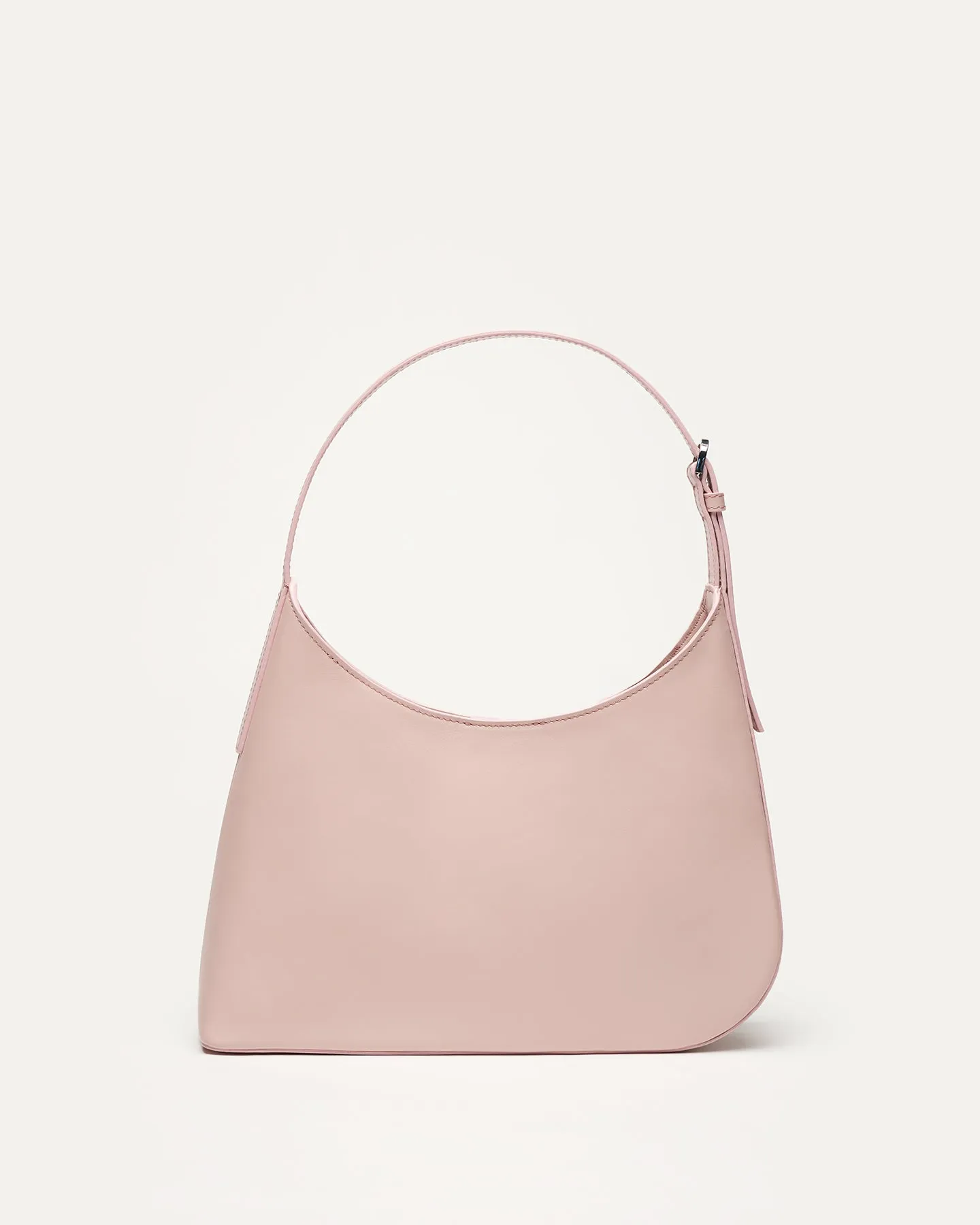 Arch Smooth Leather Shoulder Bag