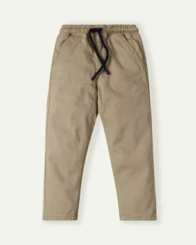 Beige Trouser Pants