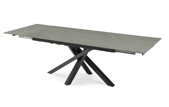 Capri Grey Matte Extending Table