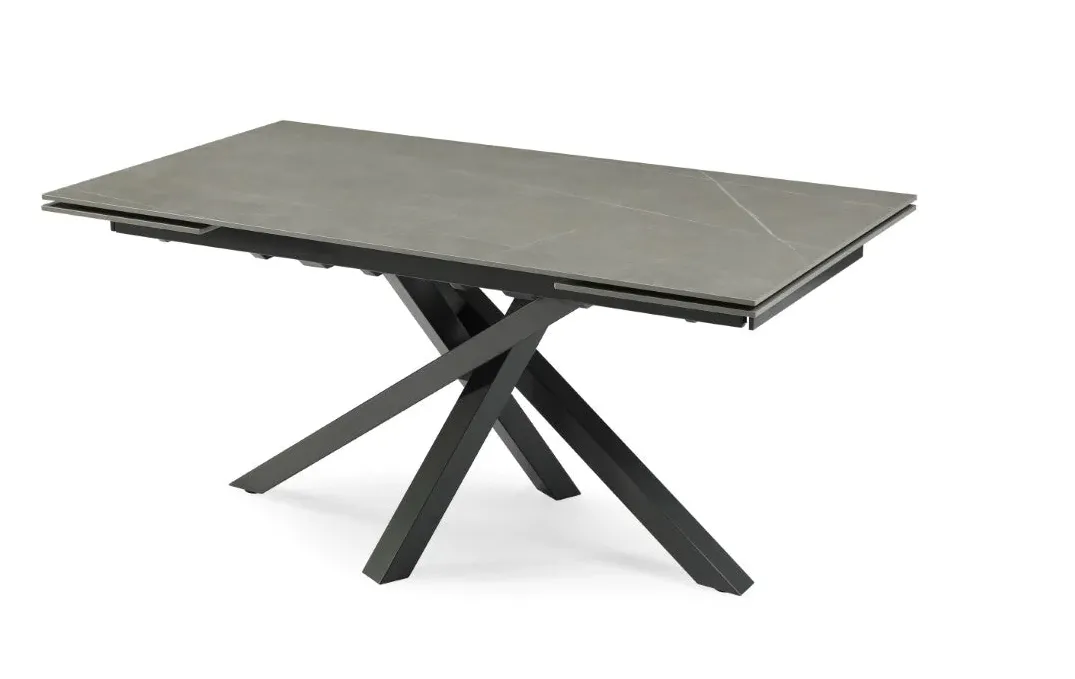 Capri Grey Matte Extending Table