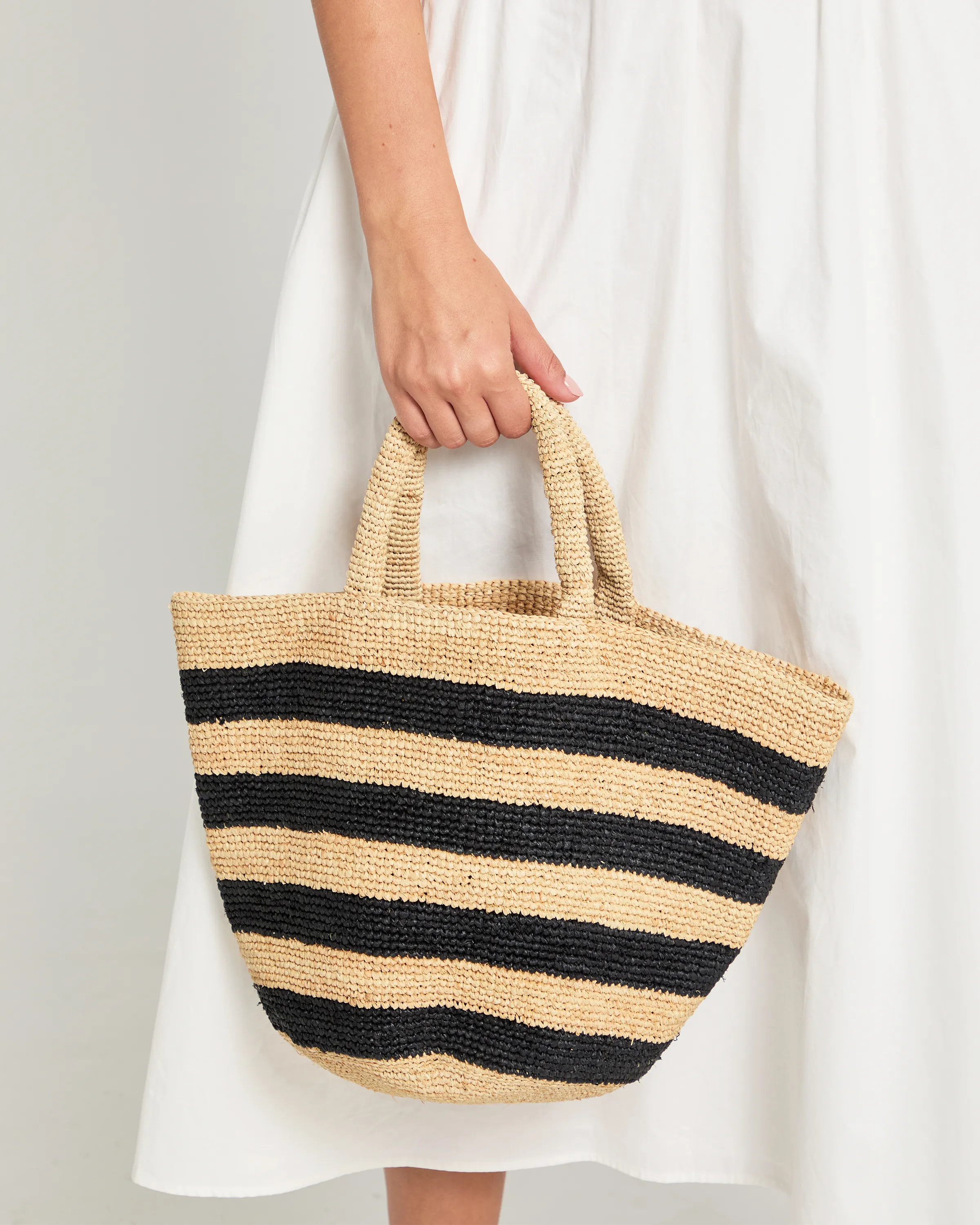 Catania Handmade Raffia Bag