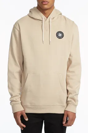 DC Guys Beige Popover Drawstring Hoodie