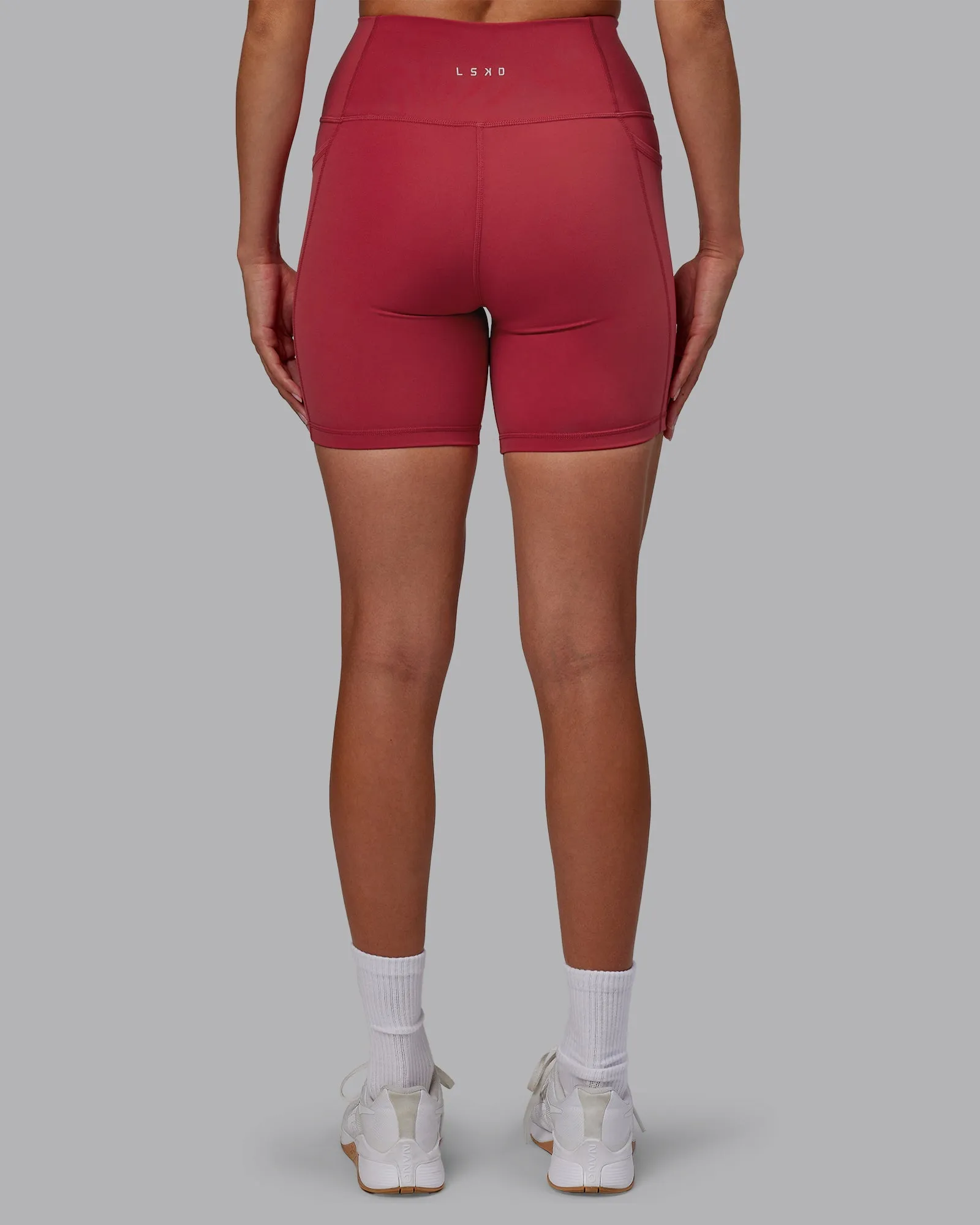 Fusion Mid-Length Shorts - Claret