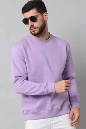 Lavender - Fleece Sweatshirt