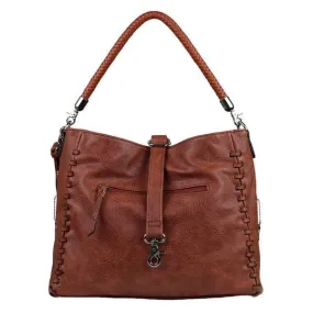 Lily Concealed Carry Satchel with Crossbody Strap