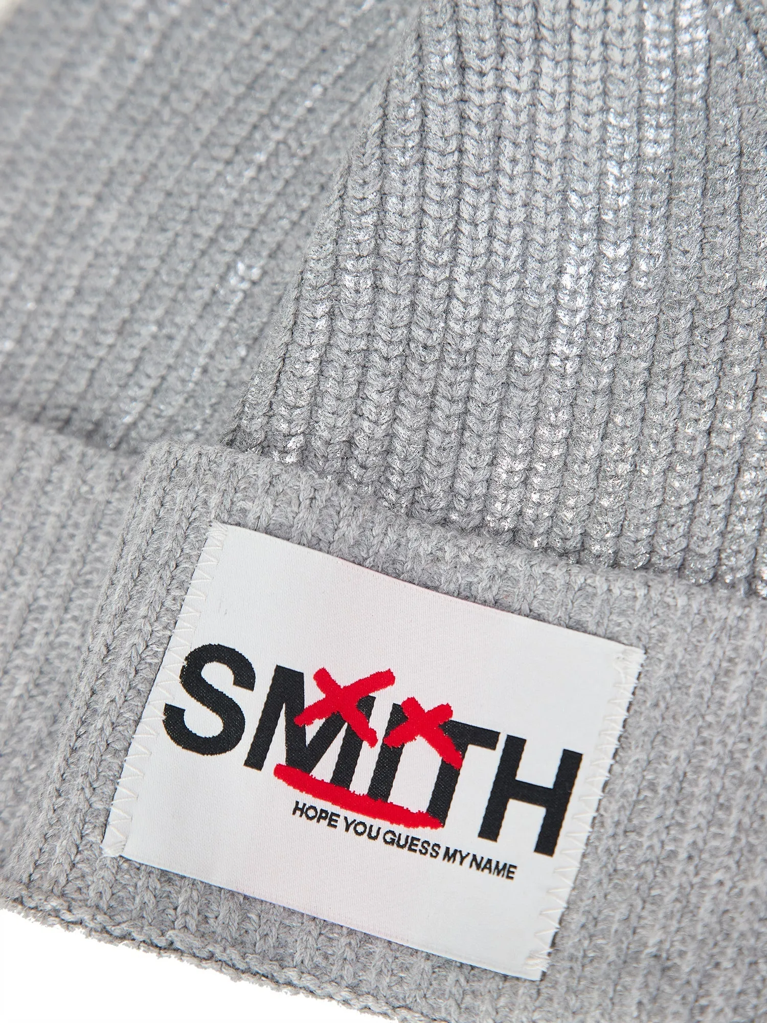 Metallic Smith Flag Beanie