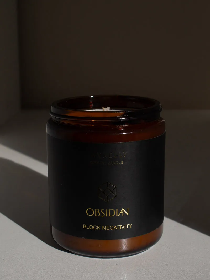 OBSIDIAN CANDLE | BLOCK NEGATIVITY