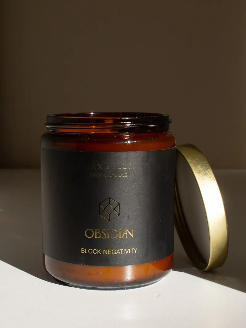 OBSIDIAN CANDLE | BLOCK NEGATIVITY