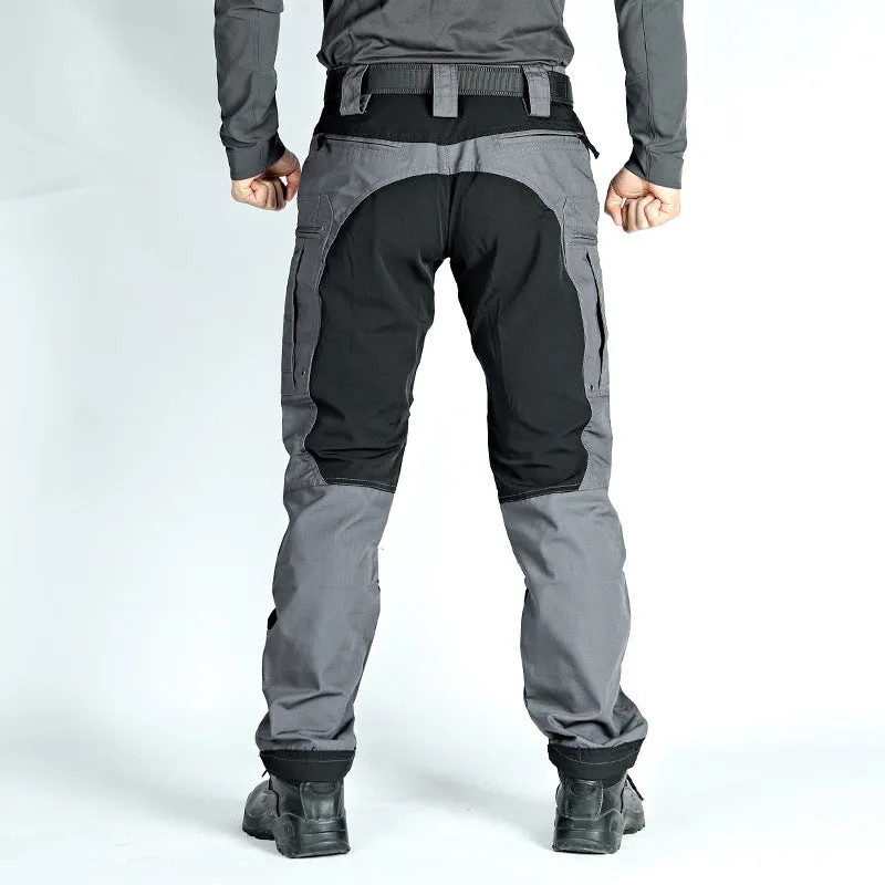 P40 Training Wear Resistant Loose Split Joint Tactic Men's Pants