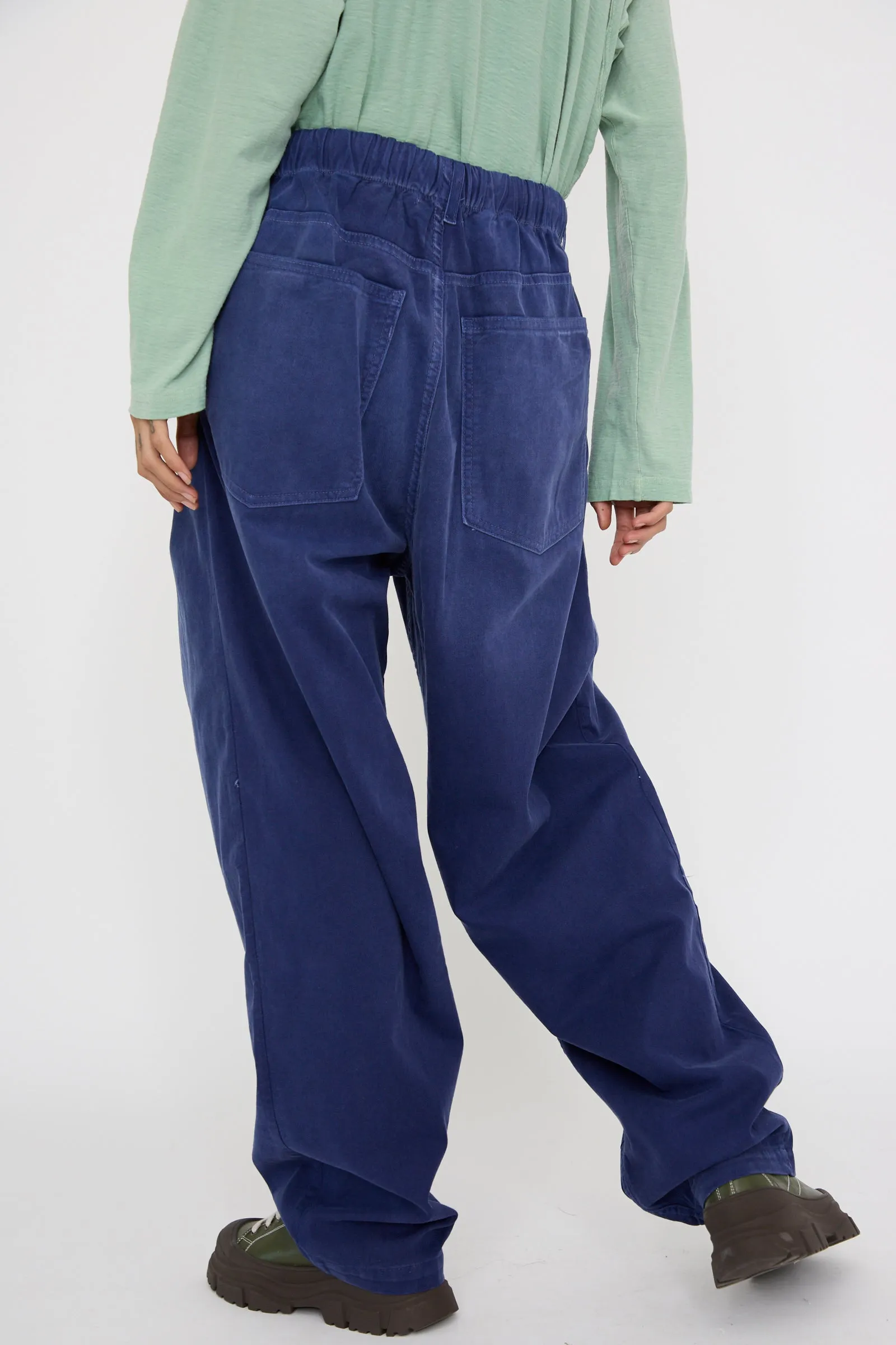 P40 Z Boy's Twill Pant in Sunfaded Sailor Blue