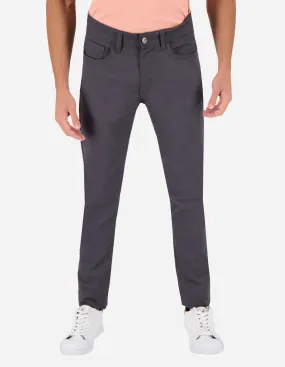 Pantalón de Gabardina Jean Cut Slim Fit - Gris