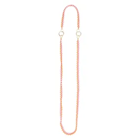 Strap Viajero En Chaquiron - Ocaso Naranja