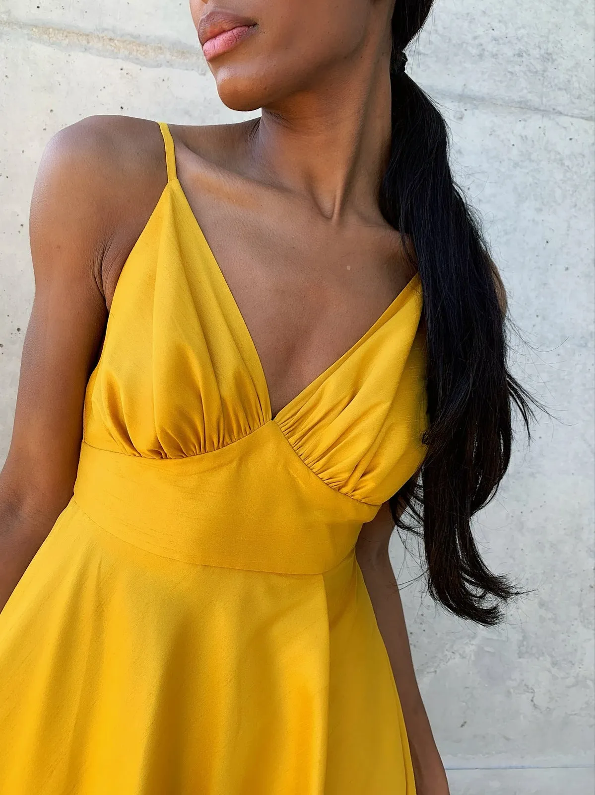 VESTIDO AMARELO PRINCESA