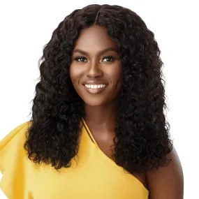 WET & WAVY DEEP CURL 20″ | Outre The Daily Unprocessed Human Hair Lace Part Wig