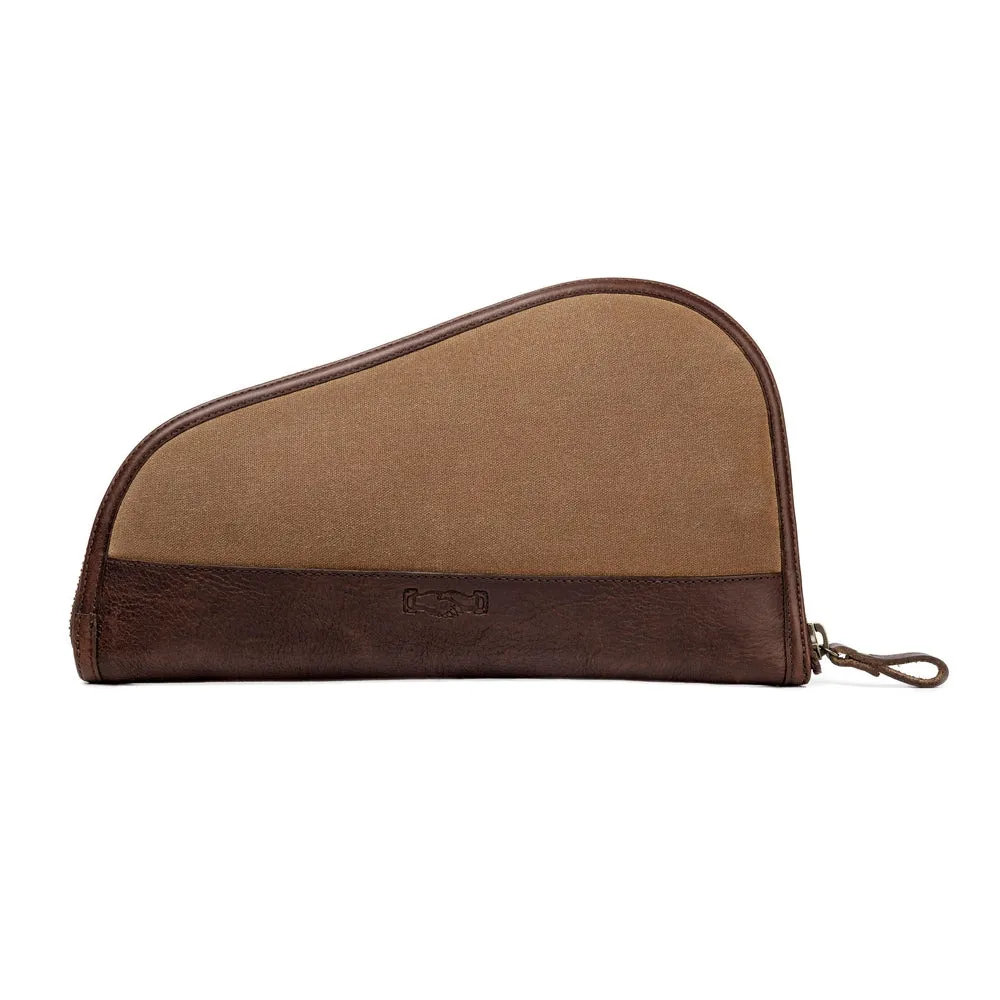 White Wing Waxed Canvas Hunting Pistol Case