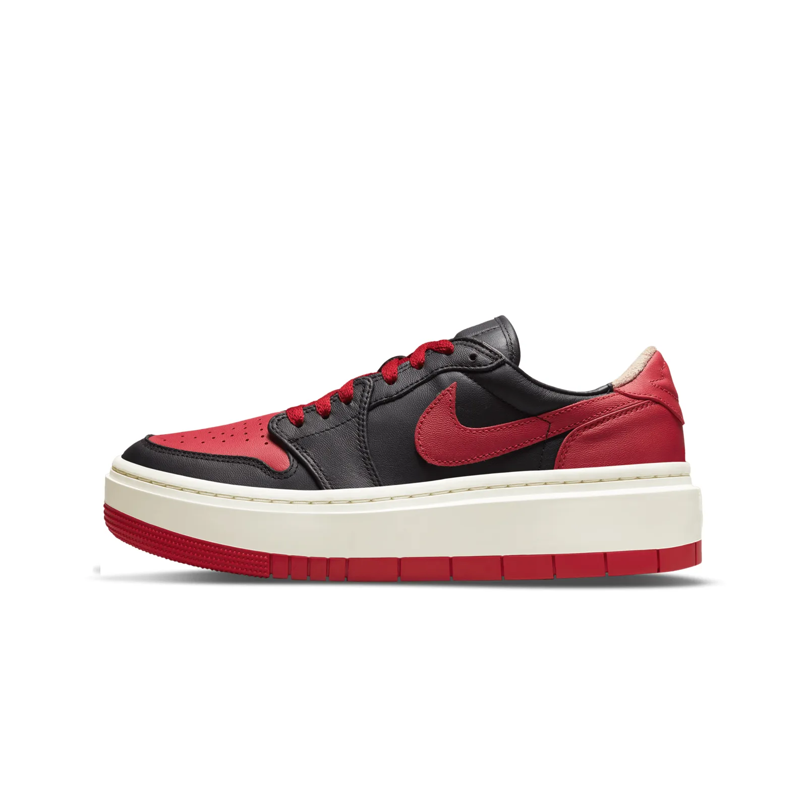 WOMEN'S AIR JORDAN 1 ELEVATE LOW SE - BLACK/GYM RED-SAIL